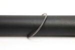 Artisanal Micro-Mesh Textured Oxidized Kada in 925 Sterling Silver - Image 2